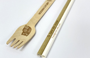printing on wooden forks