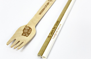 printing on wooden forks