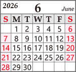 11月営業カレンダー